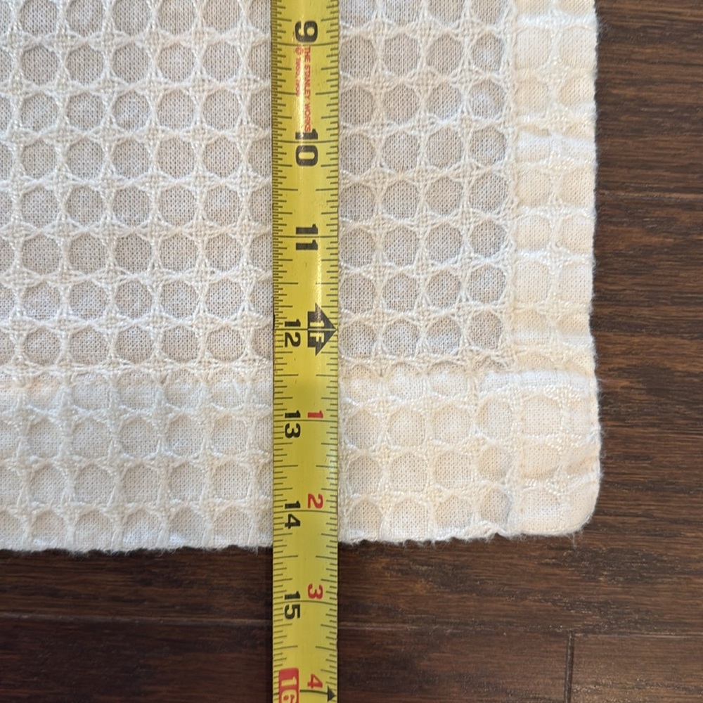 Threshold Cream Textured Valance Curtains - Picture 9 of 11